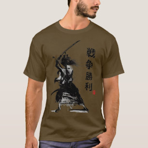 Camiseta Autobús de arte retro japonés de la guerrera japon