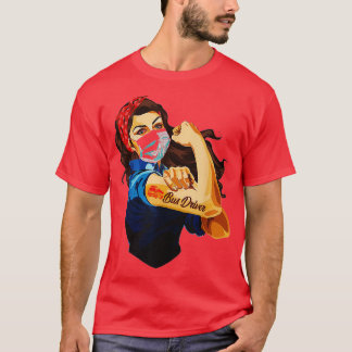 Camiseta Autobús de enfermería fuerte Coronavirus