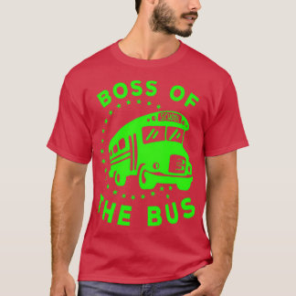 Camiseta Autobús de la escuela de conductores del autobús