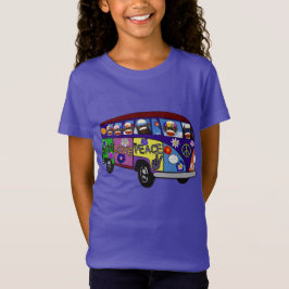 Camiseta Autobús de la Paz del Mono de Calcetín 
