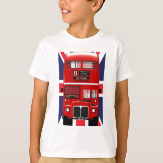 Camiseta Autobús de Londres con Union Jack