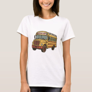 Camiseta Autobús de pollo de Guatemala
