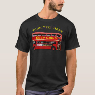 Camiseta Autobús del autobús de dos pisos de Londres del