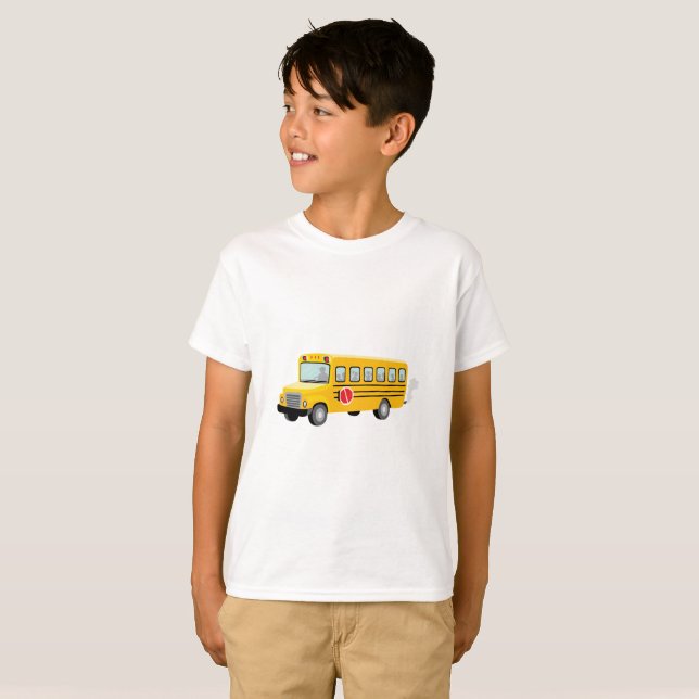 Camiseta Autobús escolar (Anverso completo)