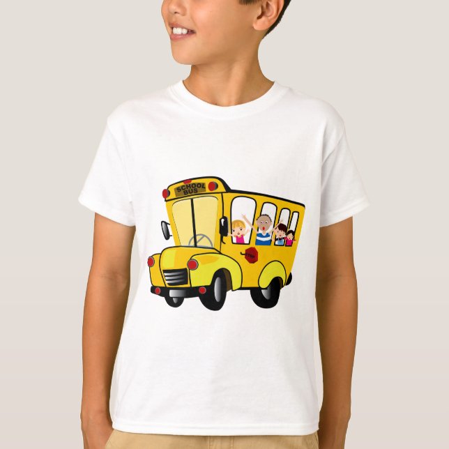 Camiseta Autobús escolar (Anverso)