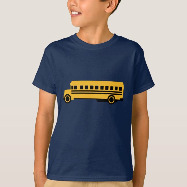 Camiseta Autobús escolar (Anverso)