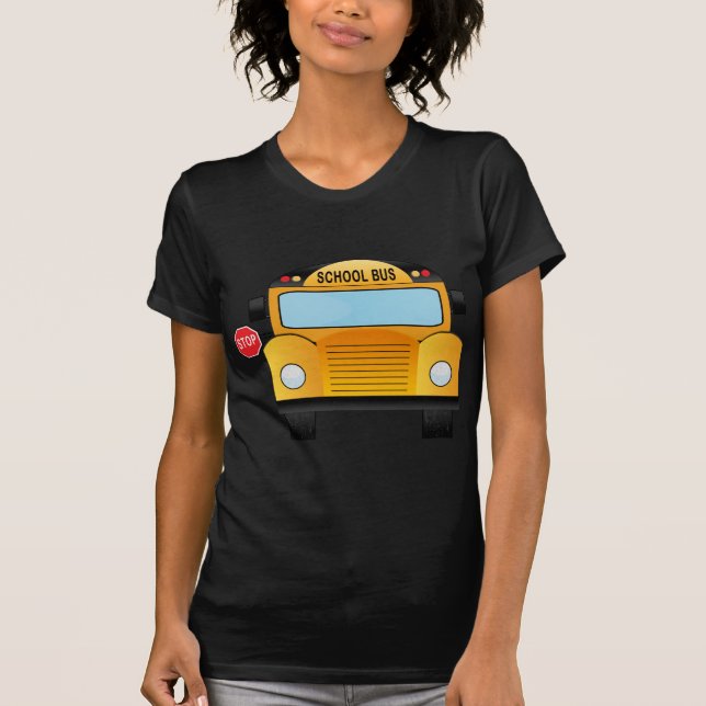 Camiseta autobús escolar (Anverso)