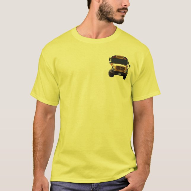 Camiseta Autobús escolar (Anverso)