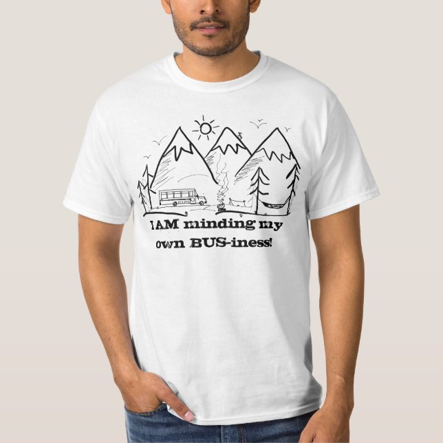 Camiseta Autobús escolar 1 (Anverso)