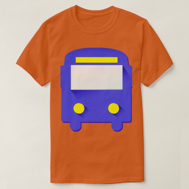 Camiseta autobús escolar 46 (Diseño del anverso)