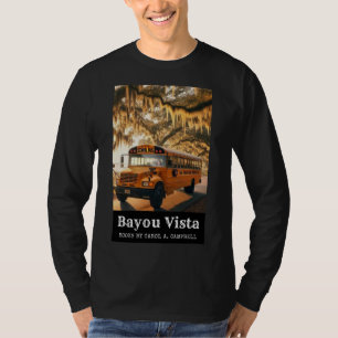 Camiseta Autobús Escolar Bayou Vista – Colección Southern P
