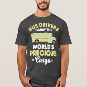 Camiseta Autobús escolar Conductor Vehículo de Motobus de T