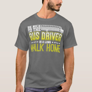 Camiseta Autobús escolar de conductores 16