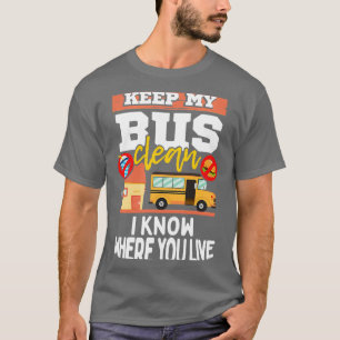 Camiseta Autobús escolar de conductores 30