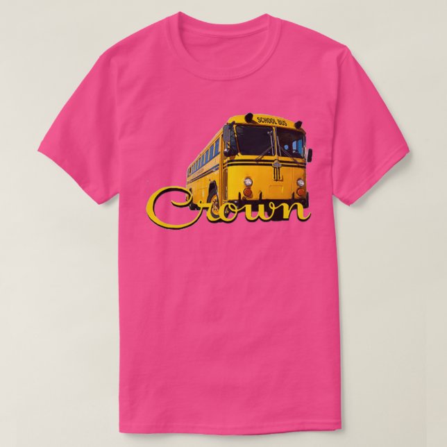 Camiseta Autobús escolar de la Corona (Diseño del anverso)