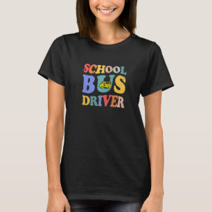 Camiseta Autobús escolar de Vintage de vuelta a la escuela