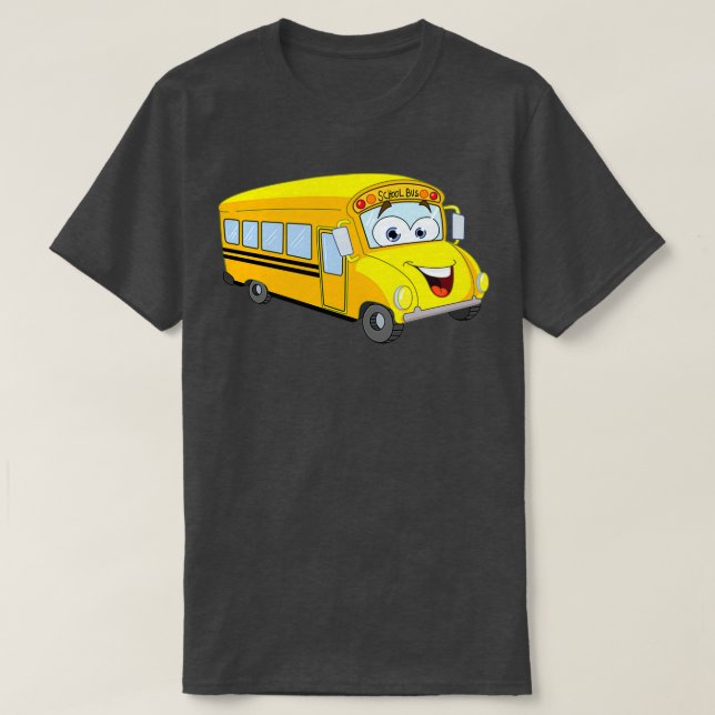 Camiseta Autobús escolar de vuelta a la escuela 5 (Diseño del anverso)