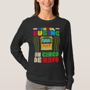 Camiseta Autobús escolar en el Cinco De Mayo Mexicano