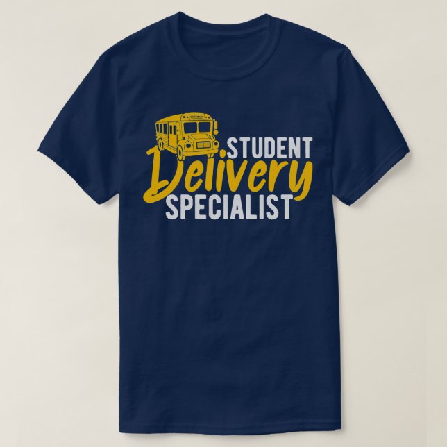 Camiseta Autobús Escolar Especializado en Entrega de Estudi (Diseño del anverso)