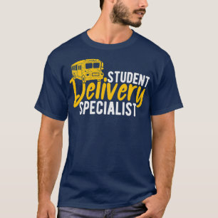 Camiseta Autobús Escolar Especializado en Entrega de Estudi