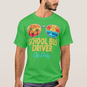 Camiseta Autobús Escolar Fuera De Servicio Feliz Día De Col
