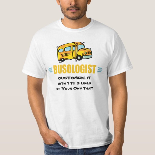 Camiseta Autobús escolar gracioso (Anverso)