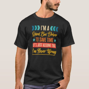 Camiseta Autobús escolar inspirado por la retro para ahorra