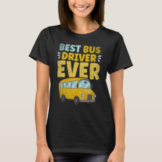 Camiseta Autobús escolar Mejor Conductor De Autobús Escolar