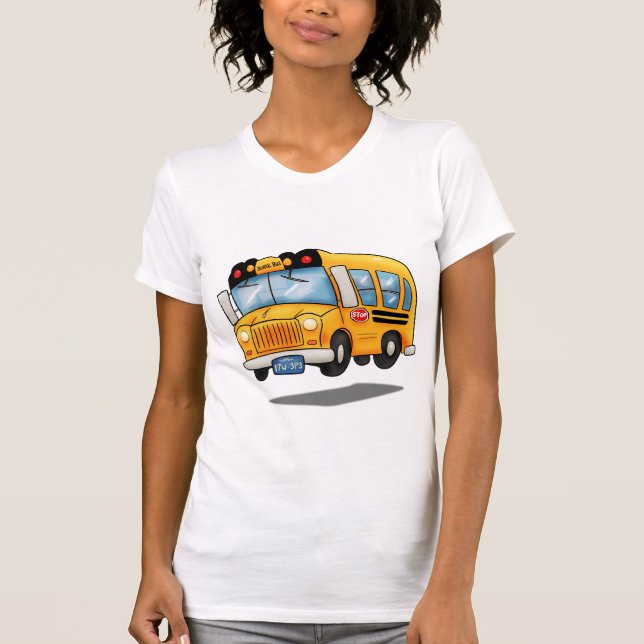 Camiseta Autobús escolar Personalizado (Anverso)