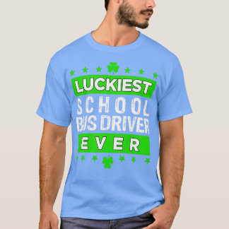 Camiseta Autobús más afortunado de todos los tiempos conduc