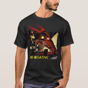Camiseta Autobús poseído negativo de tierras