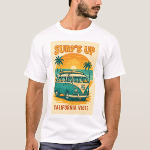 Camiseta Autobús Retro California VW