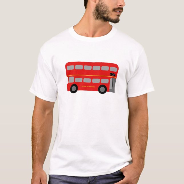 Camiseta Autobús rojo de Londres (Anverso)