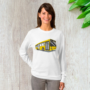 Camiseta Autobús urbano en negrita Transporte público