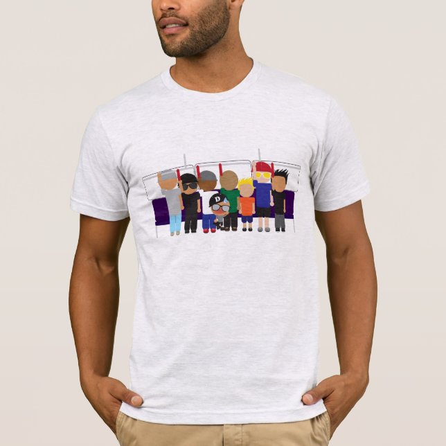 Camiseta Autobús urbano incómodo (Anverso)