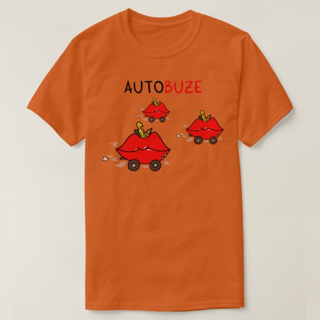 Camiseta autoBUZE (Diseño del anverso)