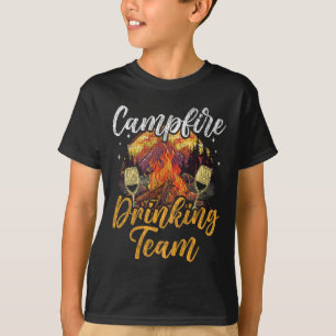 Camiseta Autocaravana Campamento Retro Borracho Alcohol Cer