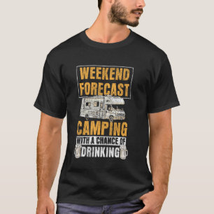 Camiseta Autocaravana Camping Cerveza Retro Caravana Rv Rem