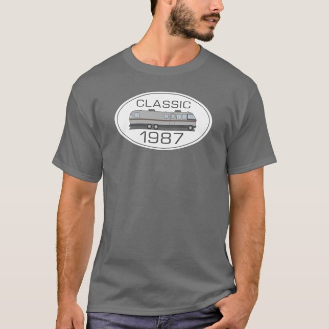 Camiseta Autocaravana clásica (Anverso)