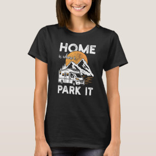 Camiseta Autocaravana De Camping Dicho De La Naturaleza Par