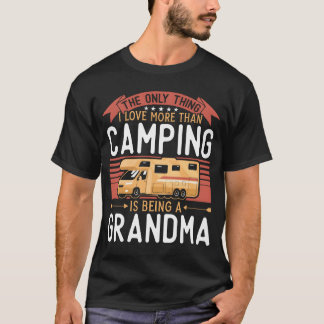 Camiseta Autocaravana de camping divertida