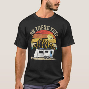 Camiseta Autocaravana Retro Vintage Montaña Rv Todavía No H