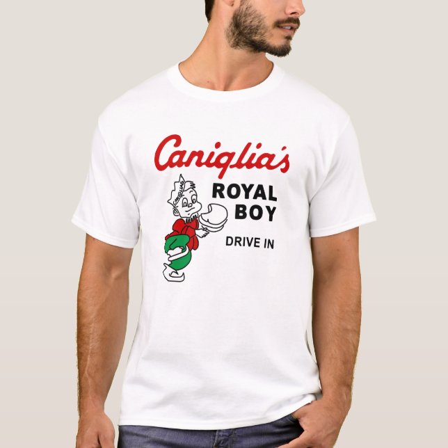 Camiseta Autocinema real del muchacho (Anverso)