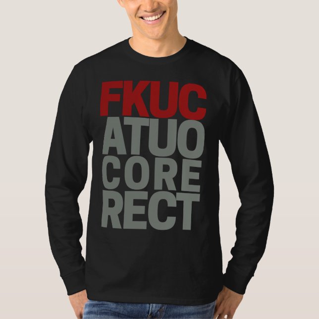 Camiseta Autocorrección (Anverso)