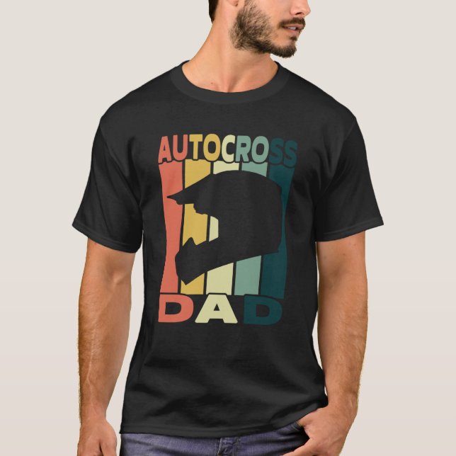 Camiseta Autocross Dad I Cone Racing Autocross (Anverso)