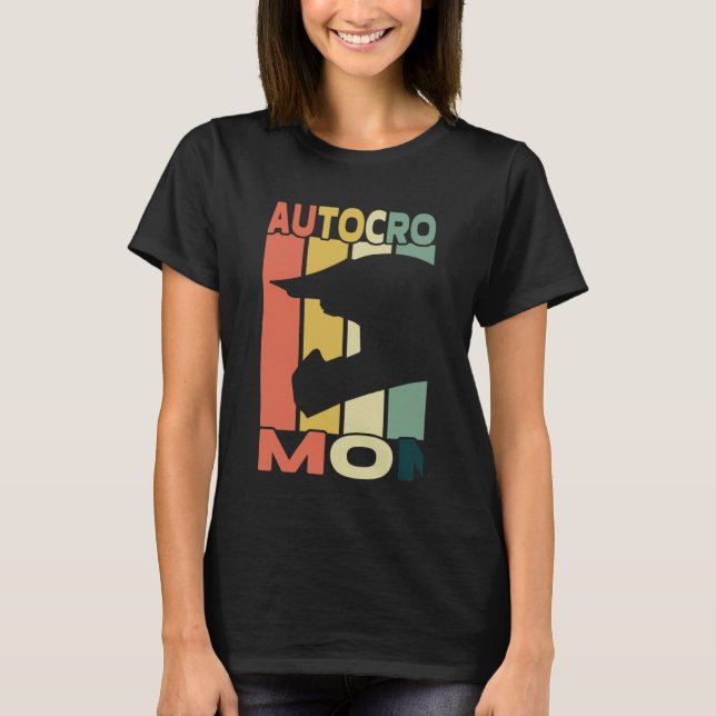 Camiseta Autocross Mom I Cone Racing Autocross (Anverso)