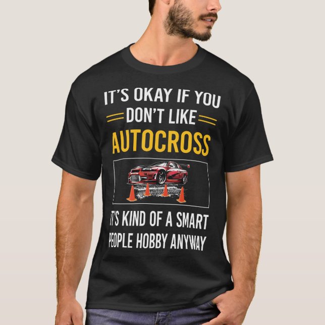 Camiseta Autocruz de personas inteligentes (Anverso)