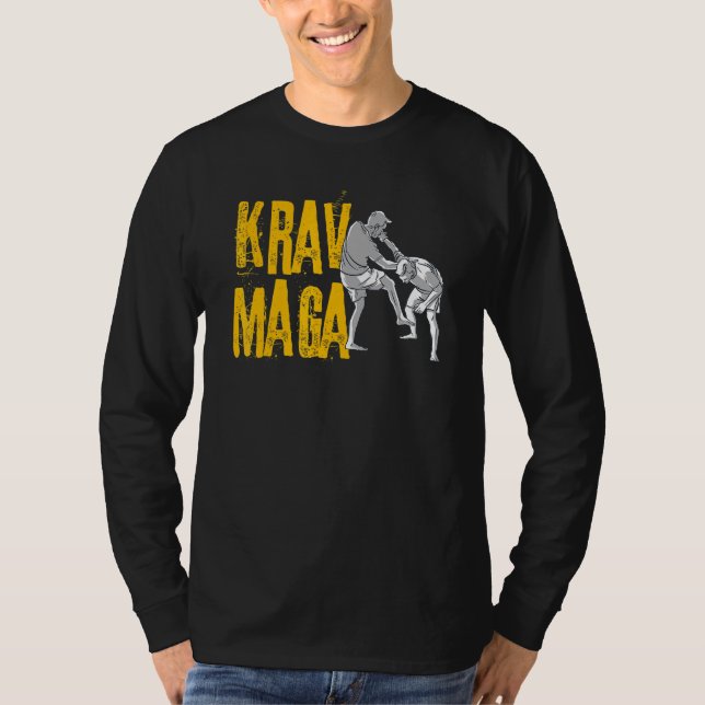 Camiseta Autodefensa de Krav Maga (Anverso)