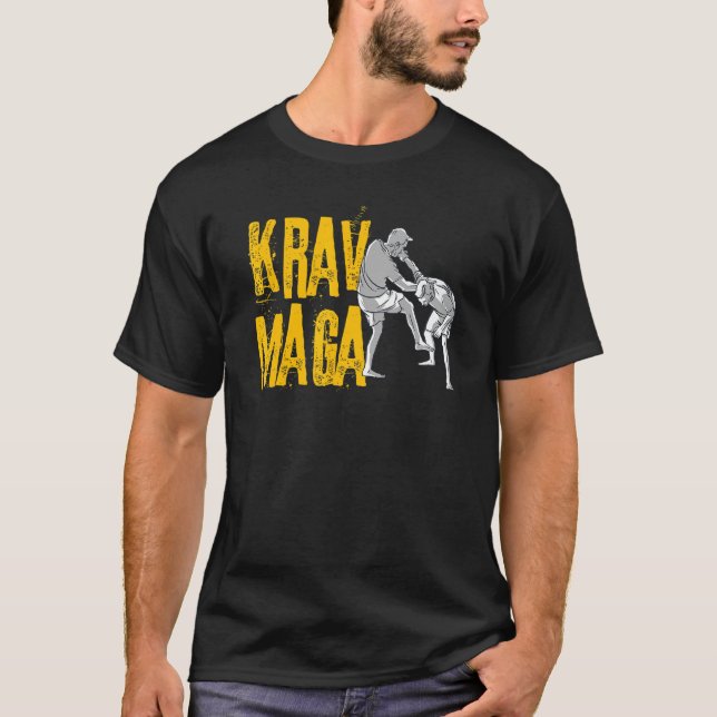 Camiseta Autodefensa de Krav Maga (Anverso)