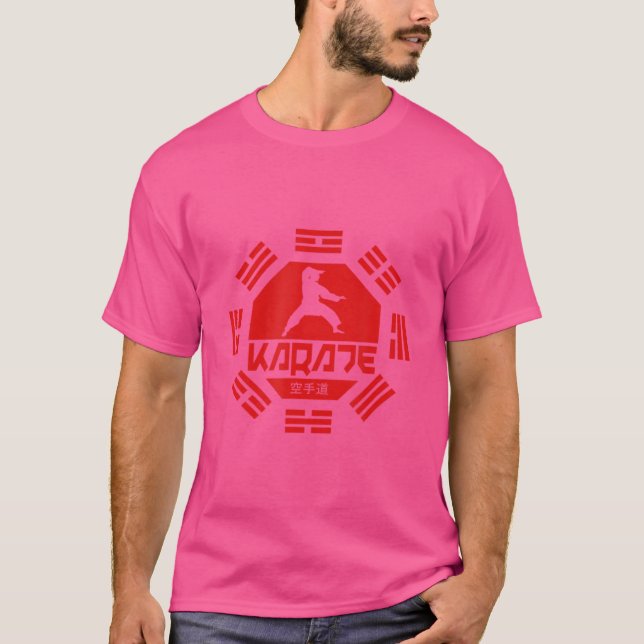 Camiseta Autodefensa Karate T Shirt Martial Arts Shirt (Anverso)